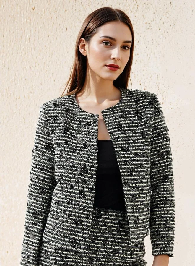 تواكستريمز 2Xtremz Textured Tweed Jacket